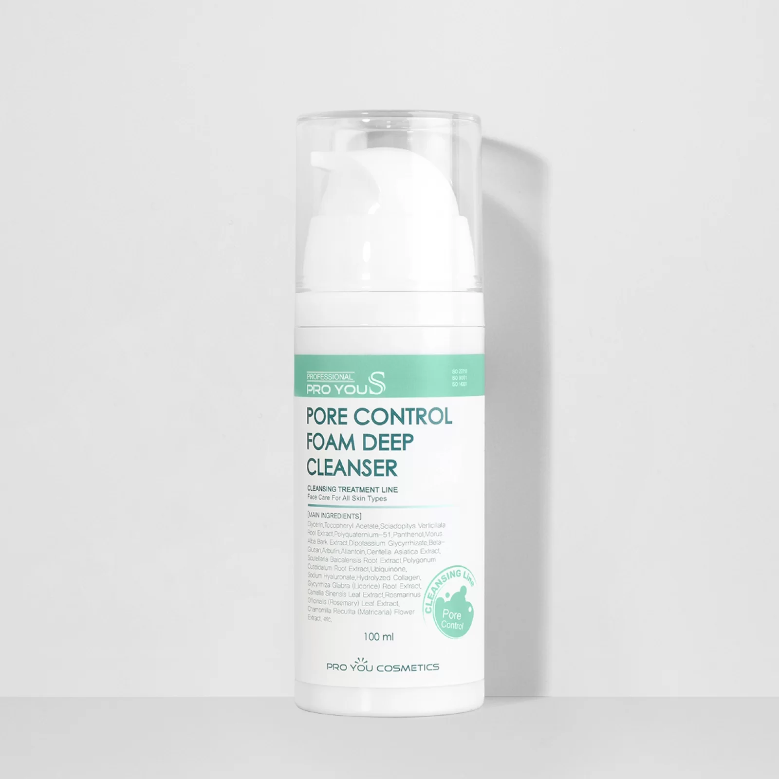 Пена глубоко очищающая Pro you Professional S Pore Control Foam Deep Cleanser кислородная с функцией контроля пор 100 мл (11030106)