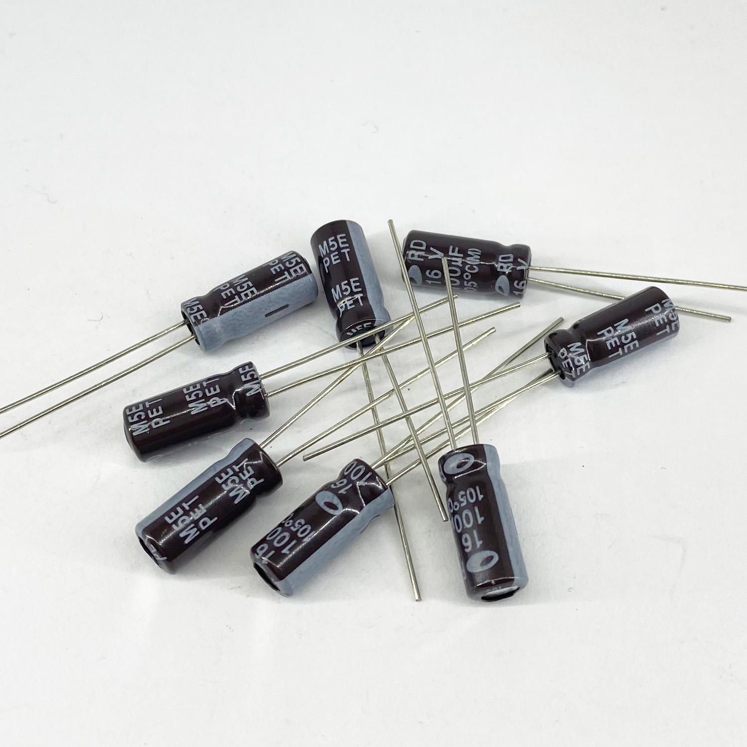 Электролитические конденсаторы Samwha 100 мкф 16V 5x11 мм 105 °C (5406)