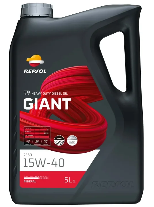 Моторное масло Repsol GIANT 7530 15W-40 5 л (rpp1042qfb)