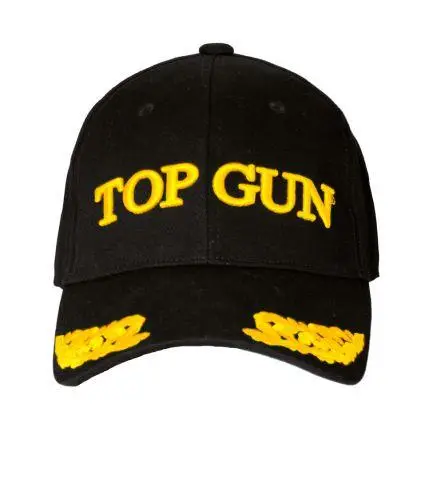 Бейсболка Top Gun Wings Cap Black (TGH1704B)