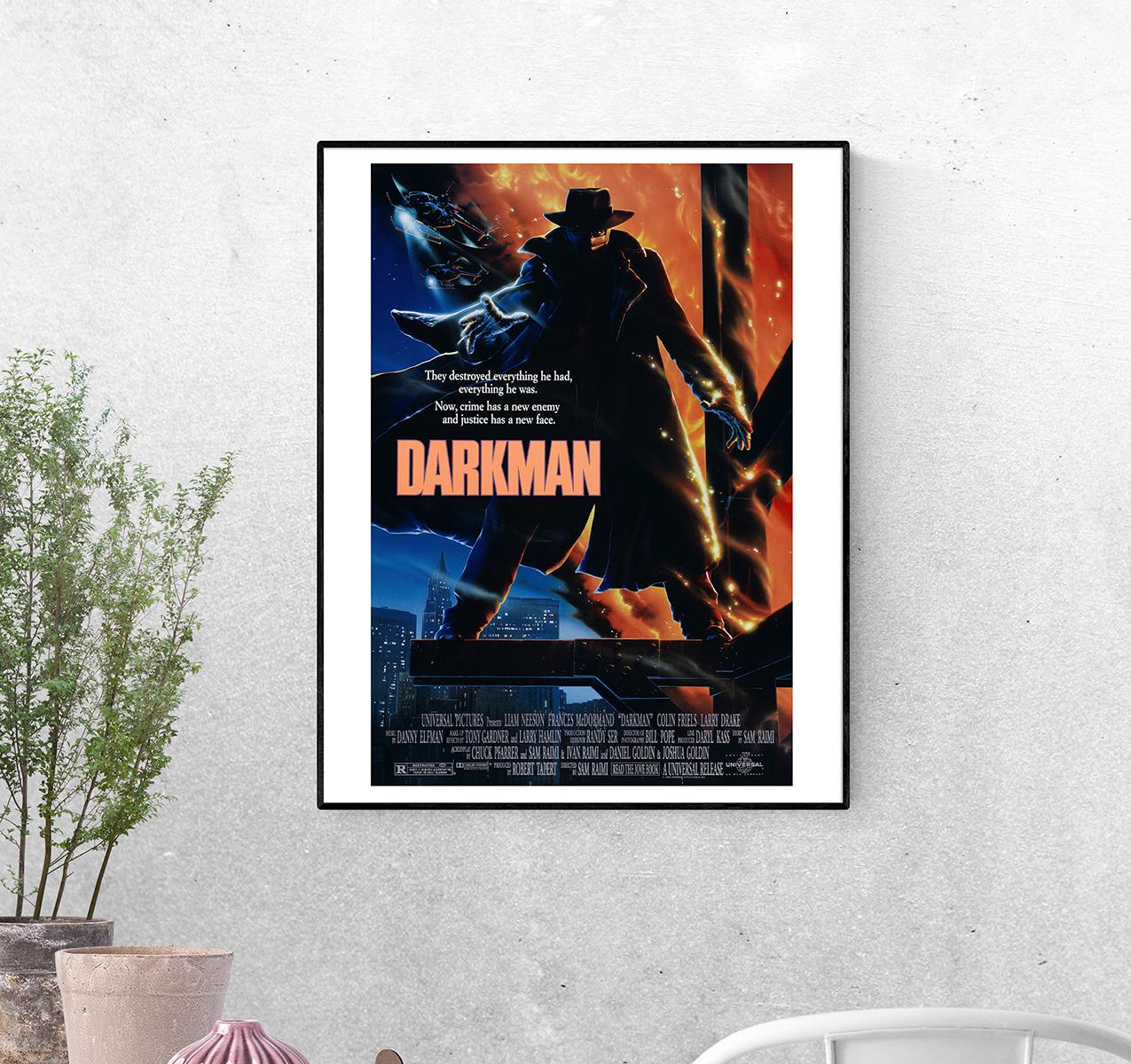Постер Человек тьмы 1990 г. Режиссёр Сэм Рэйми формат А-4 (Afisha1906004_Poster) - фото 1 Постер Человек тьмы 1990 г. Режиссёр Сэм Рэйми формат А-4 (Afisha1906004_Poster) - фото 1