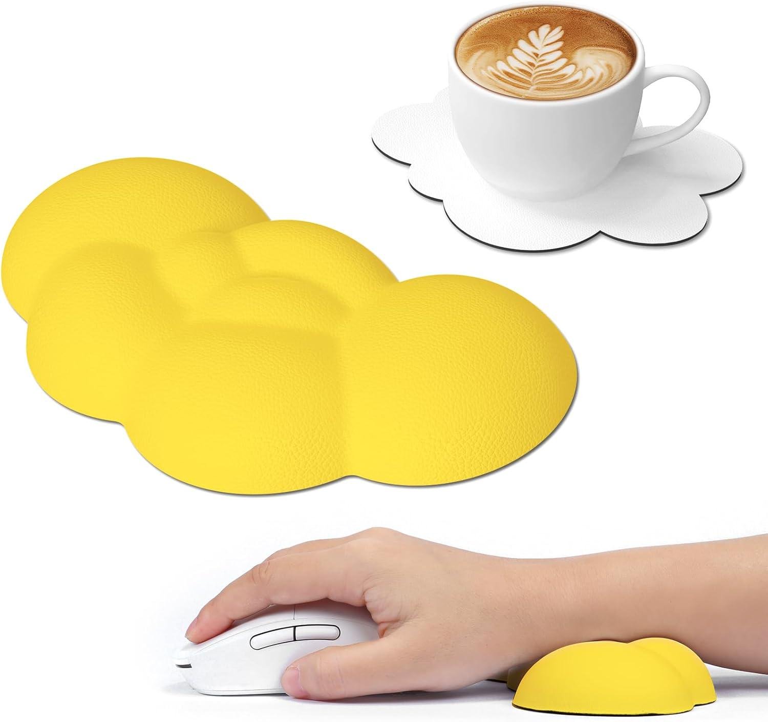 Подставка Bubbles под запястье для мышки Yellow - фото 2 Подставка Bubbles под запястье для мышки Yellow - фото 2