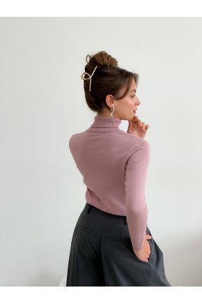 Джемпер ART KNIT M Рожевий/Пудровий (27046) - фото 5 Джемпер ART KNIT M Рожевий/Пудровий (27046) - фото 5