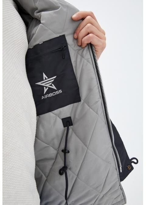 Куртка зимняя Airboss Winter Parka 3XL Серый (28632) - фото 4 Куртка зимняя Airboss Winter Parka 3XL Серый (28632) - фото 4
