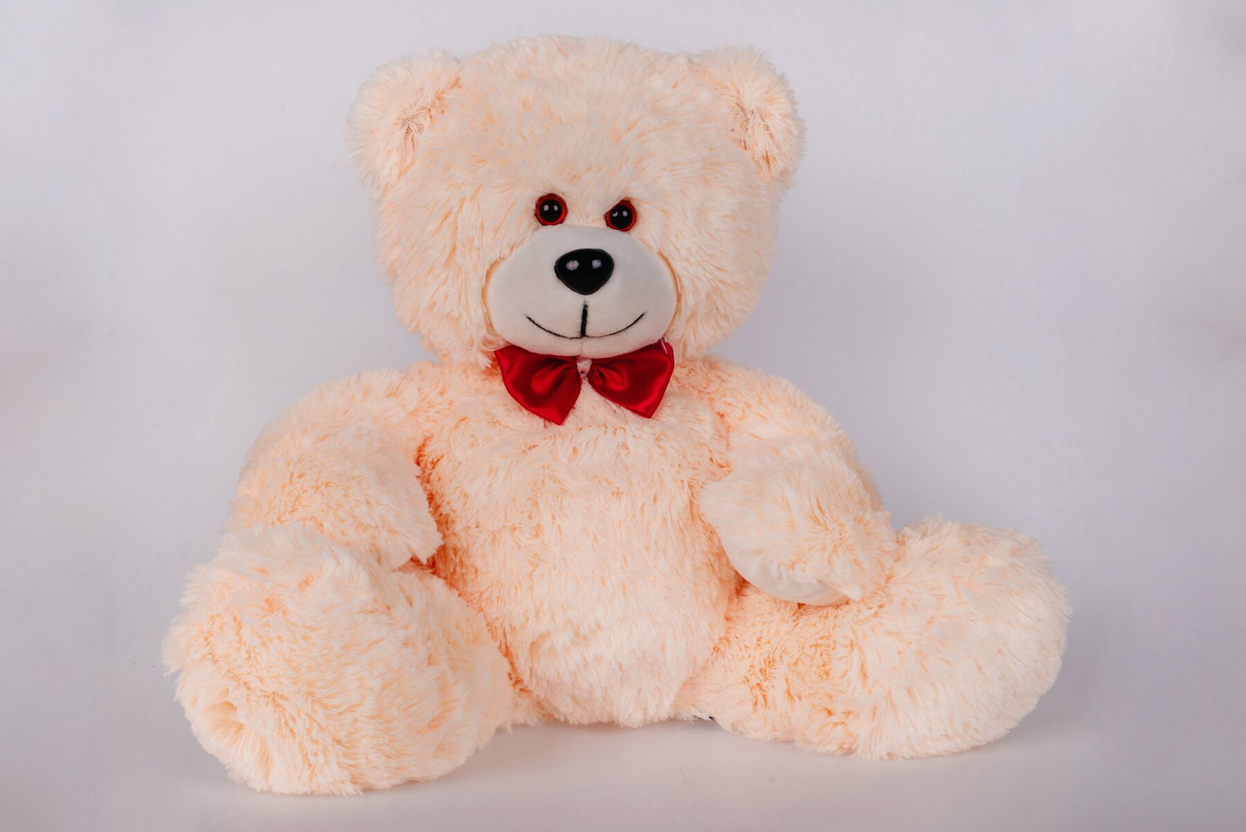 Мишка плюшевый Yarokuz Мартин 50 см Персиковый (344)