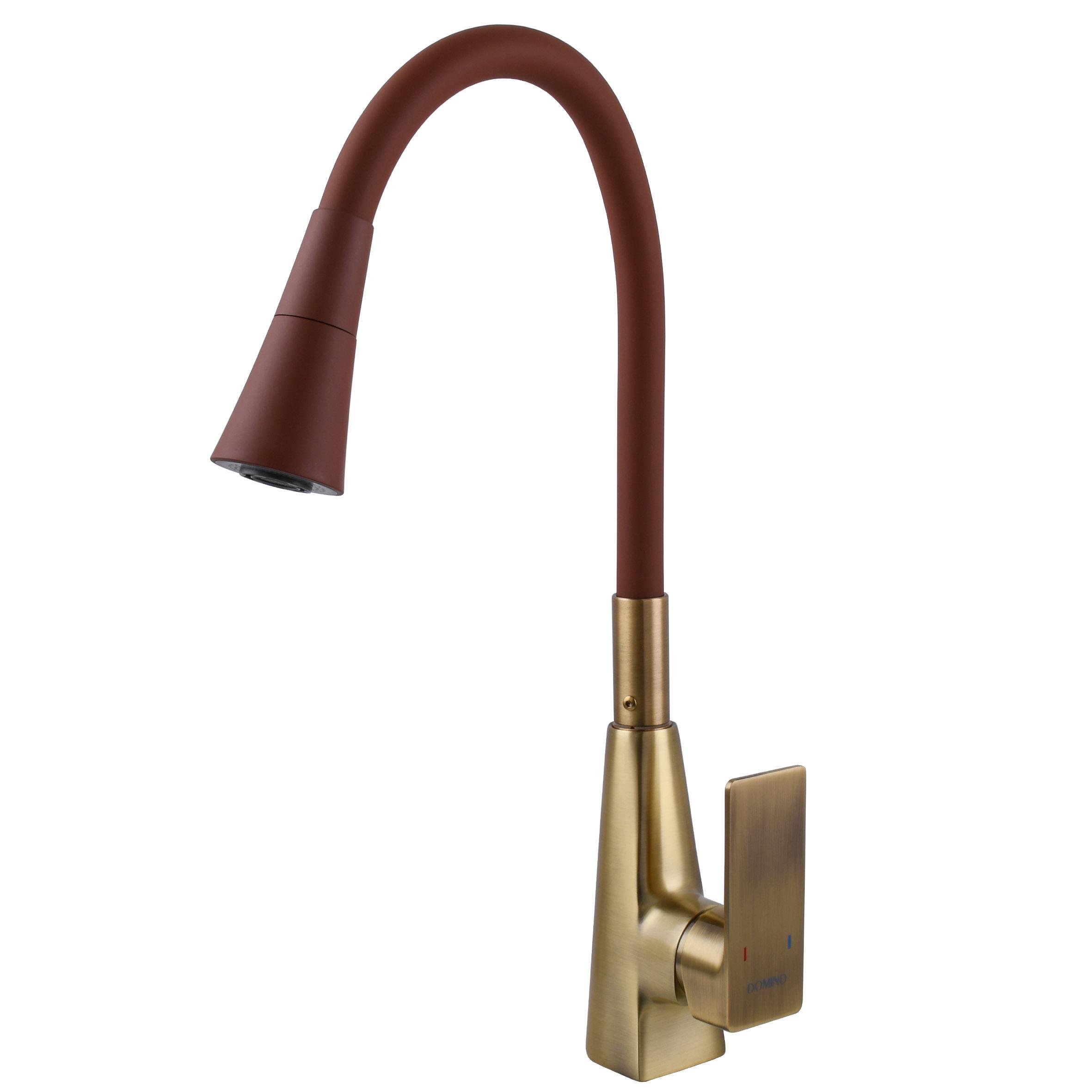 Змішувач для кухні DOMINO Dionis DDD-203SM-BR-R10 (000029887) - фото 3 Змішувач для кухні DOMINO Dionis DDD-203SM-BR-R10 (000029887) - фото 3