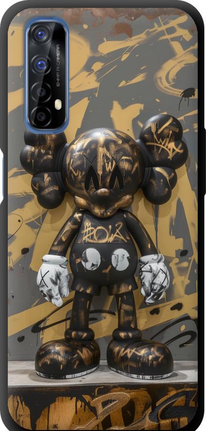 Чехол на Realme 7 Bronze kaws (6097b-2081-42517)