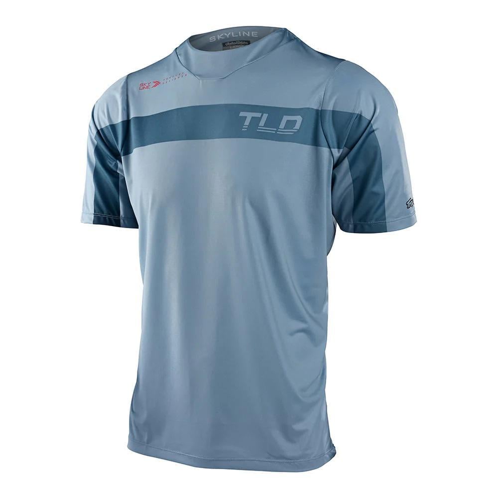 Джерси TLD SKYLINE SS JERSEY JET FUEL Ice S Blue/Red (319420022)