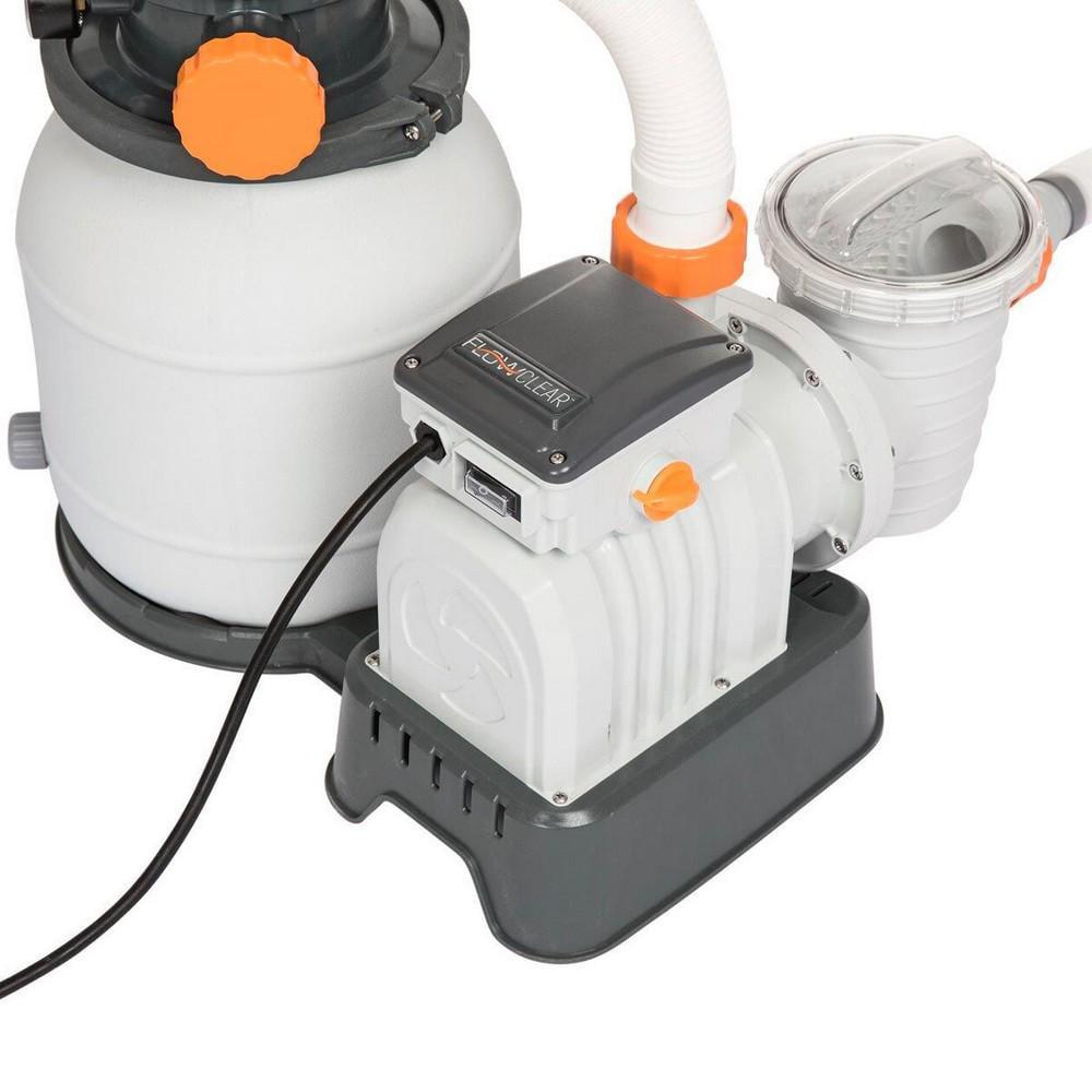 Пісочна фільтруюча установка Bestway 58499 8327 л/год завантаження 20 кг - фото 4 Пісочна фільтруюча установка Bestway 58499 8327 л/год завантаження 20 кг - фото 4