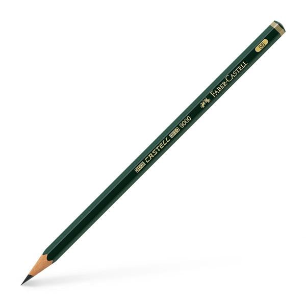 Карандаш чернографитный Faber-Castell 9000 5В (6060) Карандаш чернографитный Faber-Castell 9000 5В (6060)