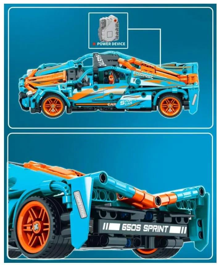 Конструктор Автомобіль McLaren P1 451 деталь (11012) - фото 5 Конструктор Автомобіль McLaren P1 451 деталь (11012) - фото 5