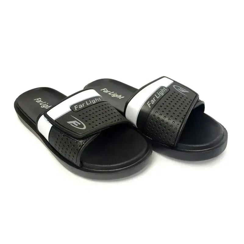 Шлепанцы мужские Lano на липучке 27,5 см р. 43 Черный  (8426-431)