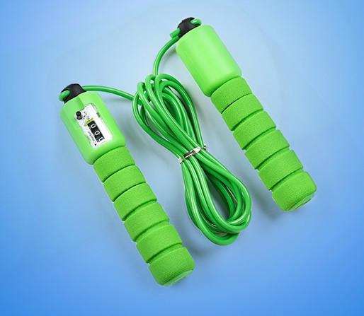 Скакалка скоростная со счетчиком 2,5м Салатовый (M5-50-1169-САЛ)