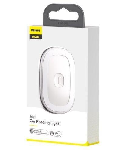Лампа автомобільна стельова BASEUS Bright car reading light CRYDD01-02 White - фото 2 Лампа автомобільна стельова BASEUS Bright car reading light CRYDD01-02 White - фото 2