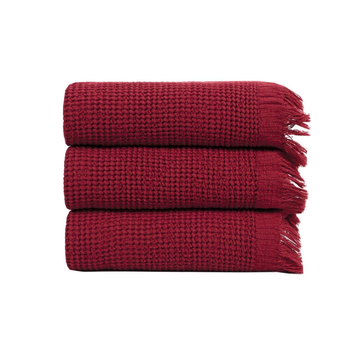 Набір рушників Lotus Home Rius 300 г/кв. м 35x50 3 шт. см Червоний (svt-2000022336826) - фото 1 Набір рушників Lotus Home Rius 300 г/кв. м 35x50 3 шт. см Червоний (svt-2000022336826) - фото 1