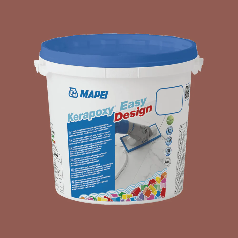 Фуга затирка эпоксидная для швов Mapei Kerapoxy Easy Design 143 3 кг Терракота