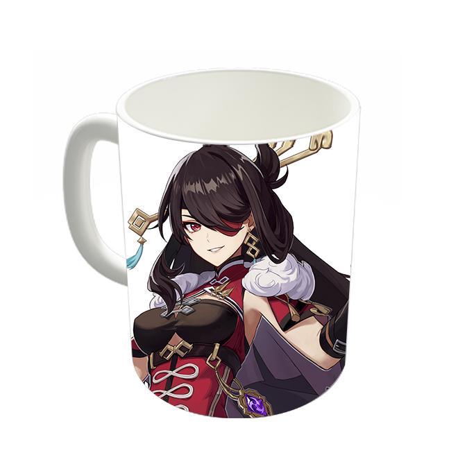 Чашка Бэй Доу Геншин импакт Genshin Impact Белый (z1474)