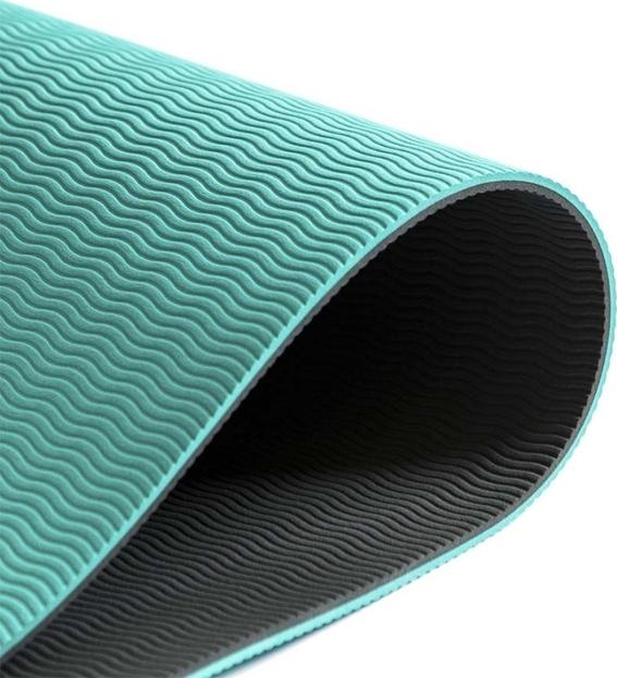 Килимок для йоги LiveUp TPE YOGA MAT Бірюзовий (LS3237-06g) - фото 6 Килимок для йоги LiveUp TPE YOGA MAT Бірюзовий (LS3237-06g) - фото 6