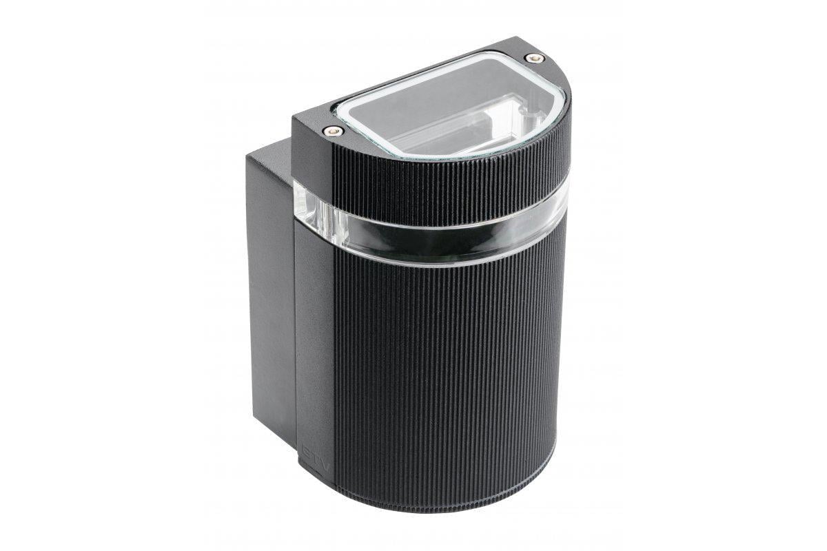 Світильник фасадний односпрямований GTV SILVA GU10 IP54 Чорний (00000022069)