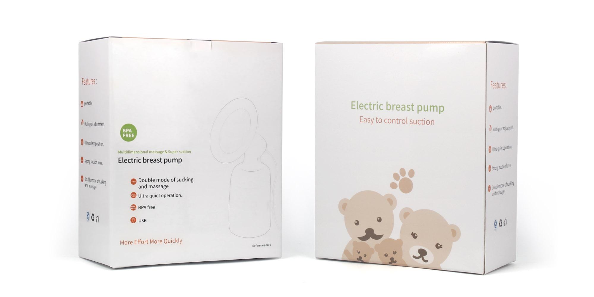 Молокоотсос Cmbear ZRX0618 электрический одинарный с функцией массажа и стимуляцией лактации Pink - фото 10