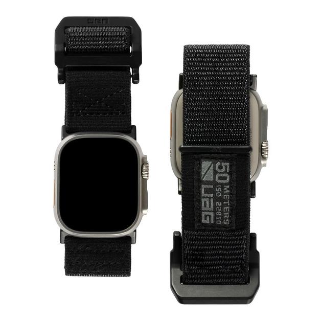 Ремешок UAG Active Watch Strap для Apple Watch 44 мм Черный/Графитовый - фото 6