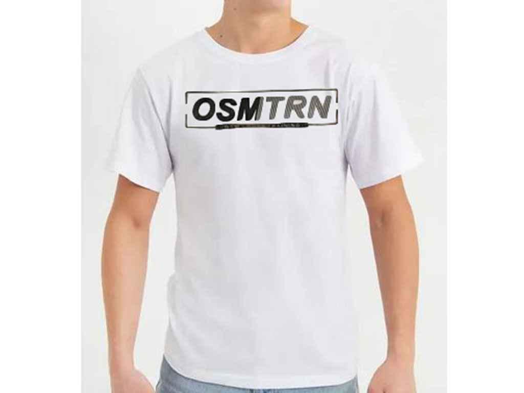 Футболка мужская OSM 801-1 2XL Белый (21645158)