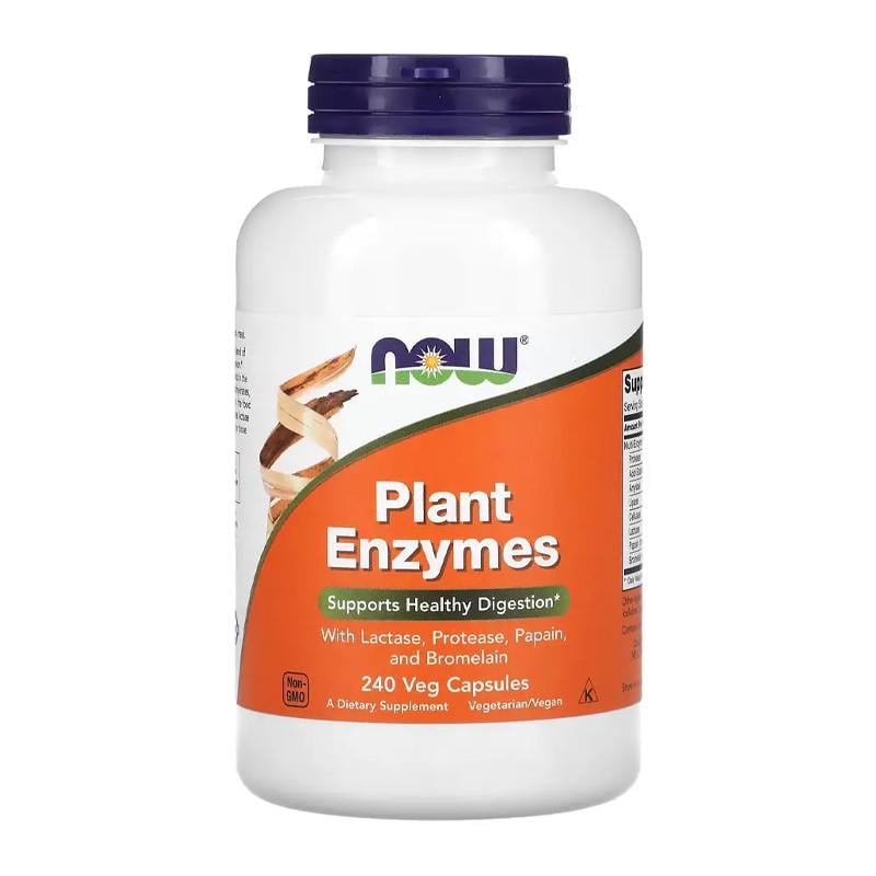 Ензими NOW Plant Enzymes 240 капс. (19048-01)