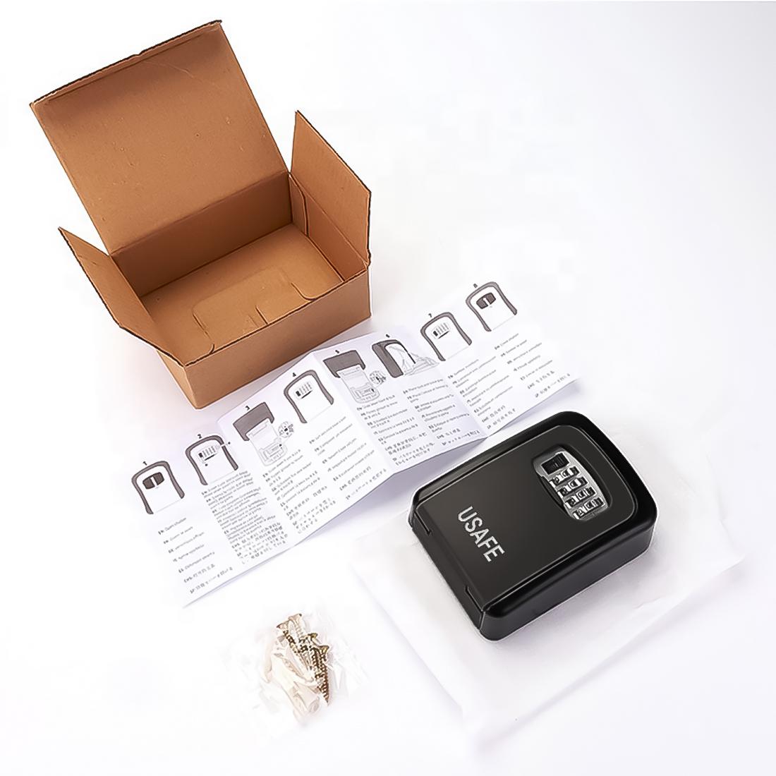 Сейф Мини для ключей uSafe KS-04 антивандальный наружный настенный с кодовым замком Черный - фото 10 Сейф Мини для ключей uSafe KS-04 антивандальный наружный настенный с кодовым замком Черный - фото 10