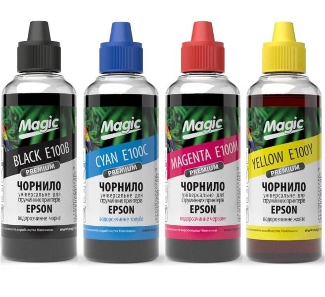 Комплект чорнил Magic Print для Epson №103 1110/1250/3100/3101/3110/3111/3150/3151/3156/3160/3200 4 шт./100 мл (25579277)