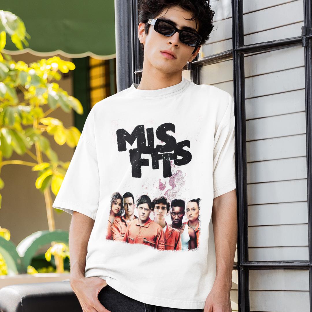 Футболка унисекс Misfits Poster L Белый (0000016456)
