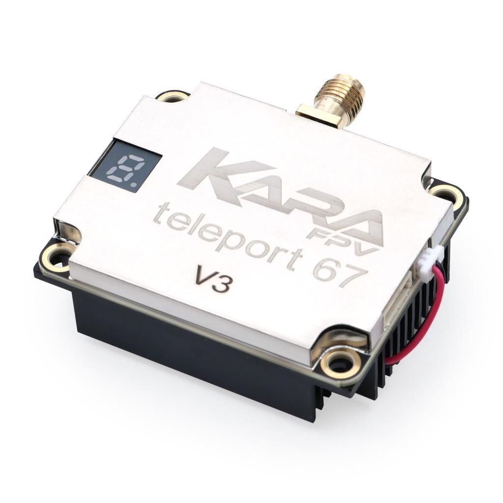 ᐉ Відеопередавач VTX KaraFPV Teleport67 4W 6.1-7.2G V3 (TX6704IV3