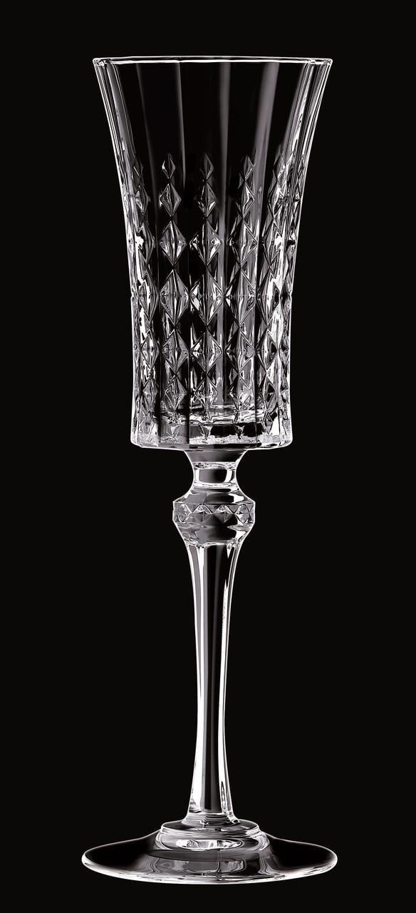 Набор бокалов для шампанского CD'A Lady Diamond 150 мл x 6 шт. (L9742) - фото 3