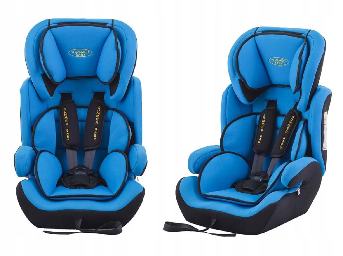 Автокресло детское Summer Baby Sport 9-36 кг Синий (FG-SBSBL) - фото 5