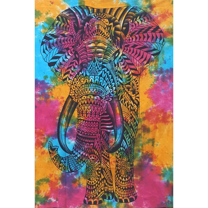 Покрывало односпальное Слон цветной (9040669)