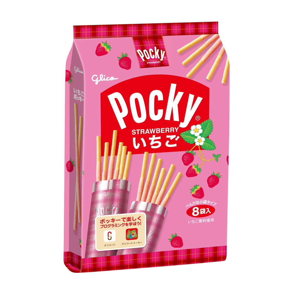 Соломка Glico Pocky клубничный 8 уп. (3098135096) Соломка Glico Pocky клубничный 8 уп. (3098135096)