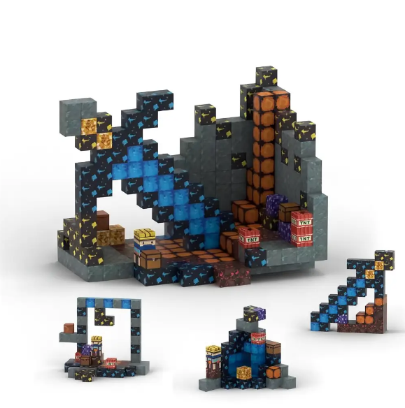 Конструктор Magnetic Cube Гигантский меч 320 дет. (0293)