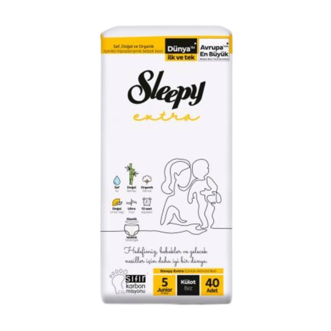 Подгузники-трусики детские Sleepy Extra Junior-5 11-18 кг 40 шт. (000006008)