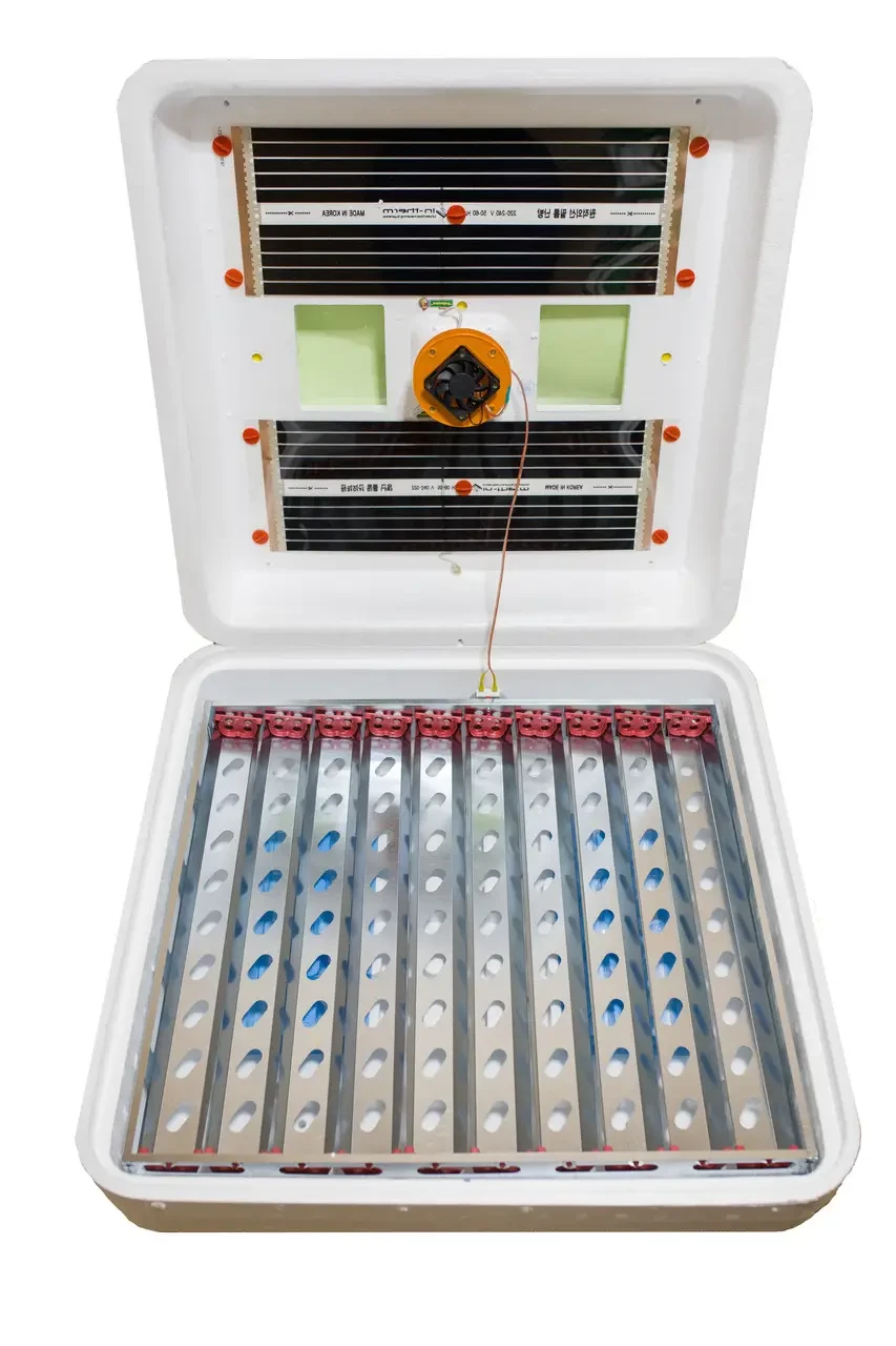 Инкубатор автоматический Рябушка Turbo 120 c металлическим модулем автопереворота (11736)