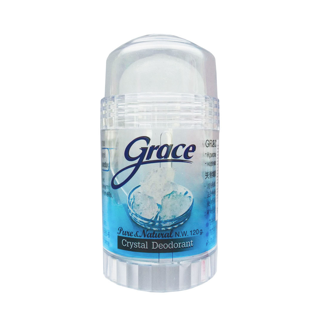 Дезодорант-кристалл Grace классический без запаха 120 г (8857102910926)