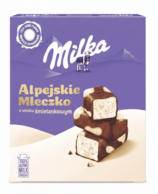 Конфеты птичье молоко Milka Alpine Milk Creamy 330 г (2838474528)
