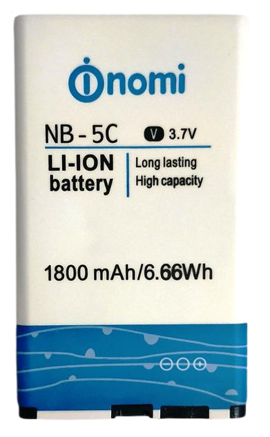 Аккумуляторная батарея NB-5c для Nomi I182 1800 mAh (000021578)