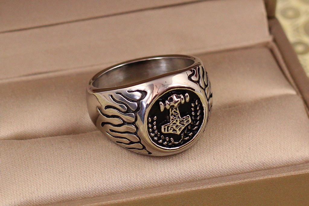 Кольцо Xuping Jewelry Якорь р. 20 Серебристый (32899082)