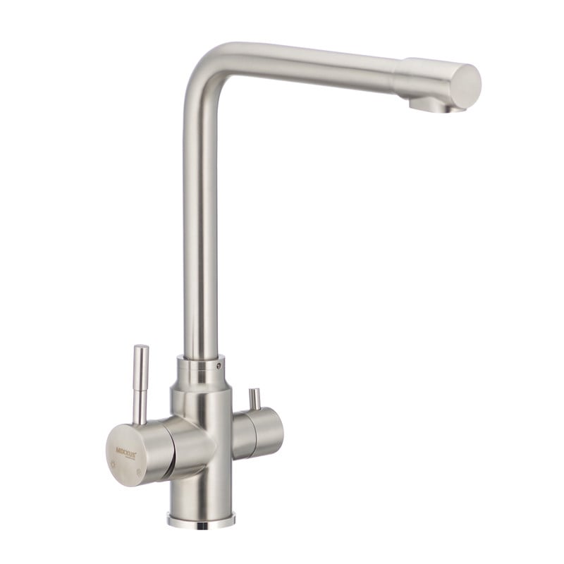 Смеситель для кухни MIXXUS SUS 021 с выходом для питьевой воды (SS2817)