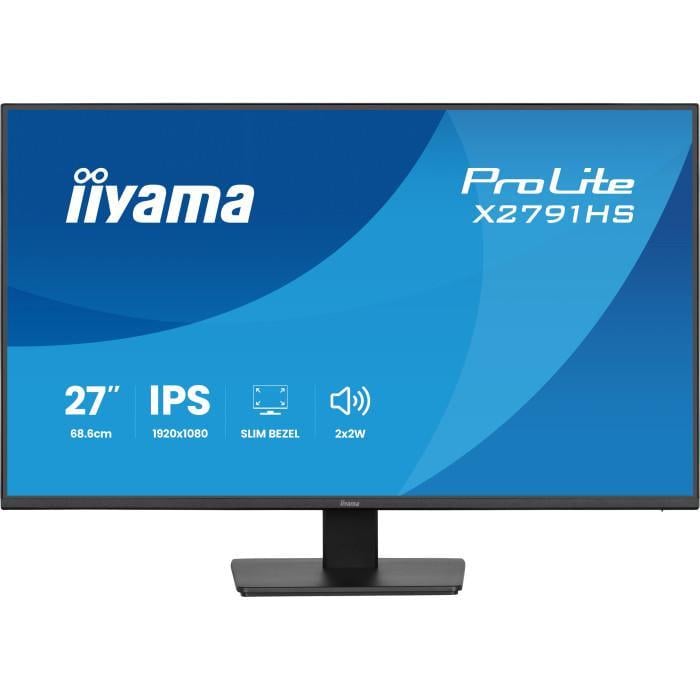 Монітор Iiyama ProLite X2791HS-B1 Matte Black (36943813)