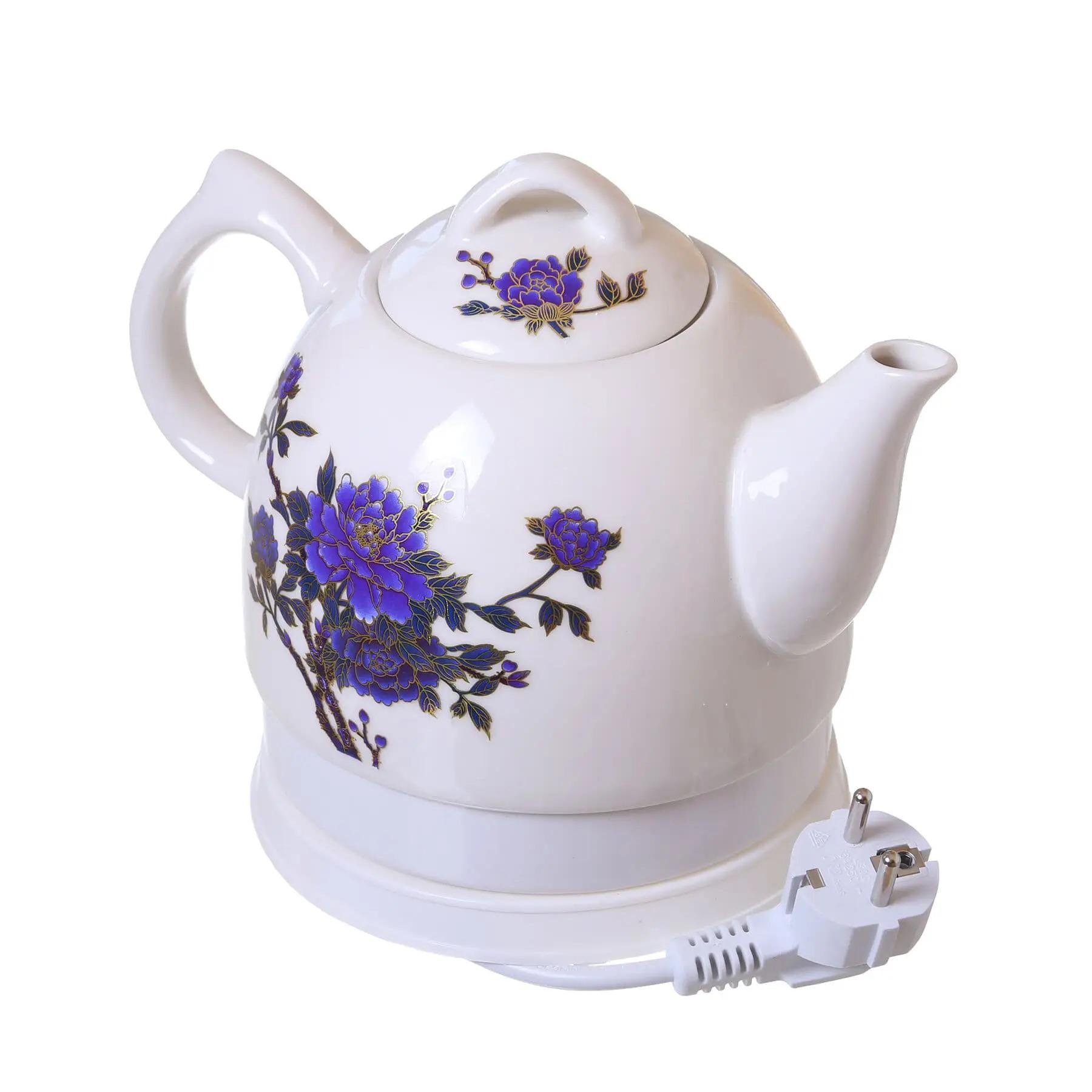 Электрочайник керамический Haeger HG-7836 1,2 л 1000 Вт Белый (1547007096)