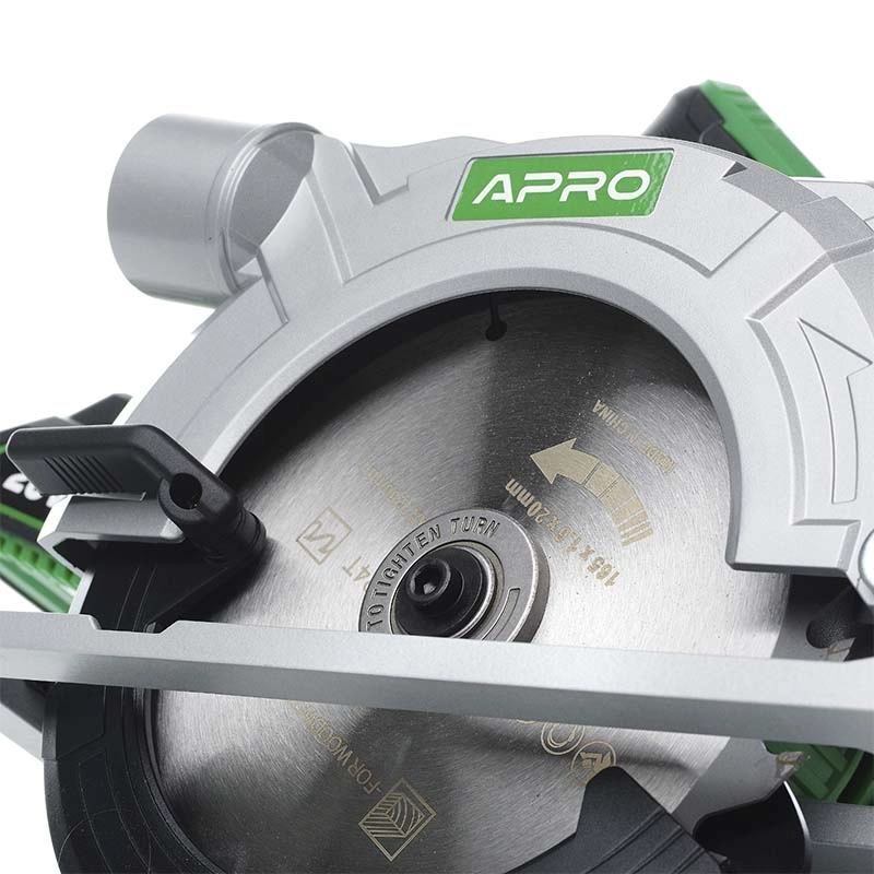 Пила циркулярна Apro 20В 165 мм 20CS без АКБ (895362) - фото 6 Пила циркулярна Apro 20В 165 мм 20CS без АКБ (895362) - фото 6