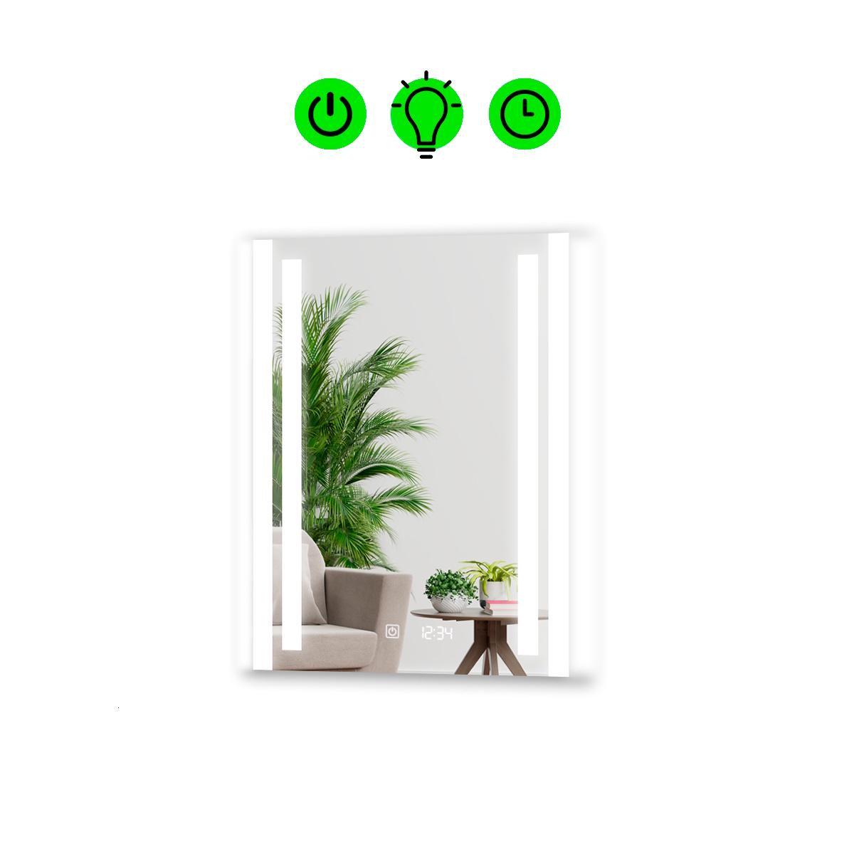 Дзеркало Mirta LED з полегшеним корпусом 600x800 мм (13499521)