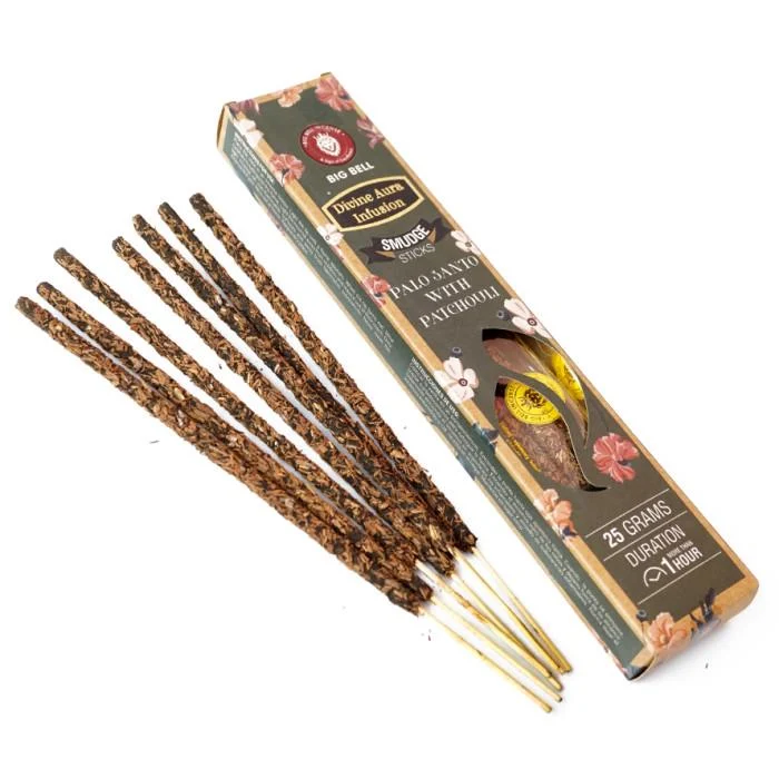 Аромапалички Big Bell Smudge Palo Santo Patchouli 25 г (9131036)
