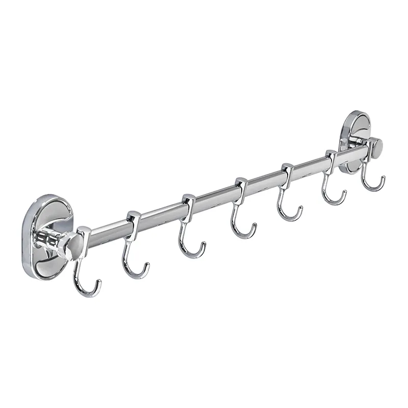 Планка-гачок Zerix AFB-0115-7 для рушника з сімома гачками - фото 3