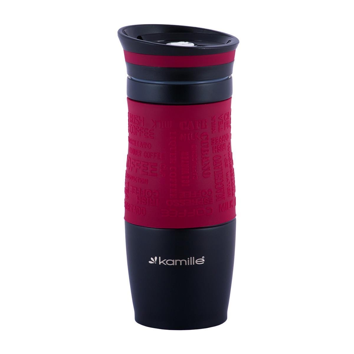 Термокружка Kamille 2069А 380 мл Красный